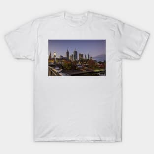 The Melbourne skyline from Princess Bridge, Victoria, Australia. T-Shirt